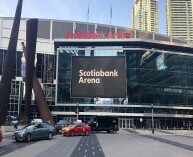 There are 18 basketball games in Scotiabank Arena