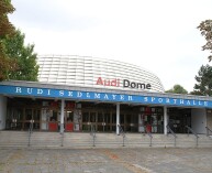There are 5 basketball games in Audi Dome