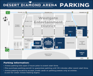 Desert Diamond Arena Parking Lots