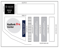 KeyBank Center Parking Lots